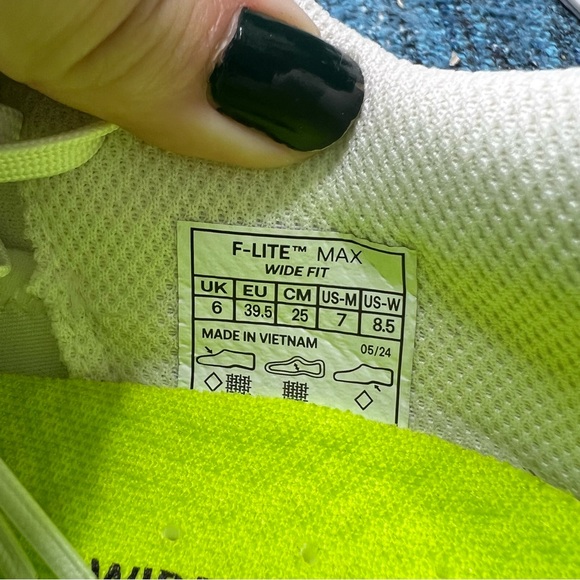 Inov-8 F-Lite Max Weightlifting Shoes in White Gum Women's Size 8.5 WIDE Width - Picture 9 of 9